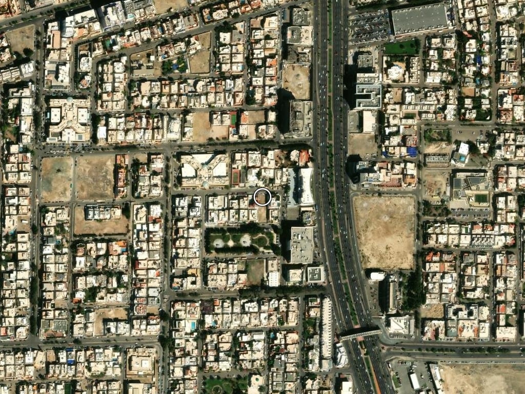 صورة جوية للقطعة — قطعة أرض رقم 285، الشاطئ