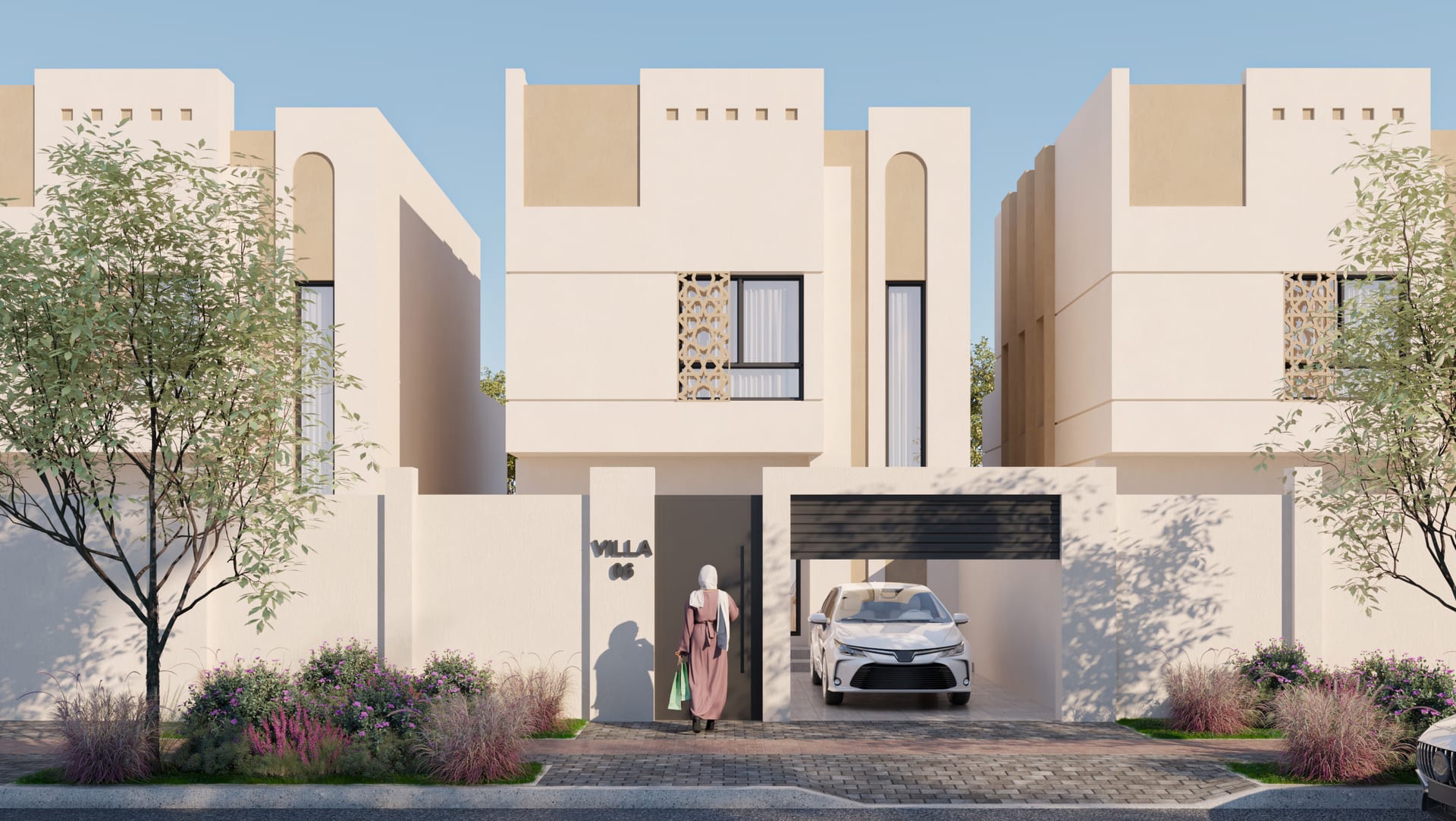 الواجهة الخارجية — وجهة الويرف، جدة