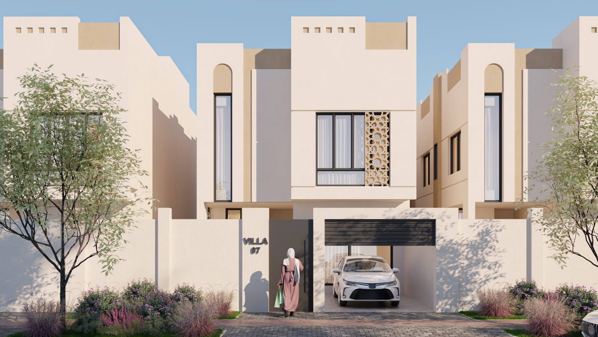 الواجهة الخارجية — وجهة الويرف، جدة
