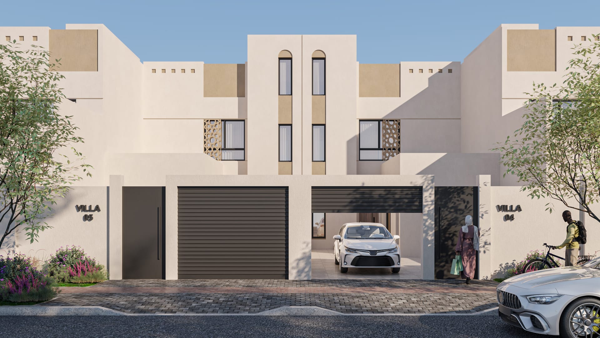 الواجهة الخارجية — وجهة الويرف، جدة