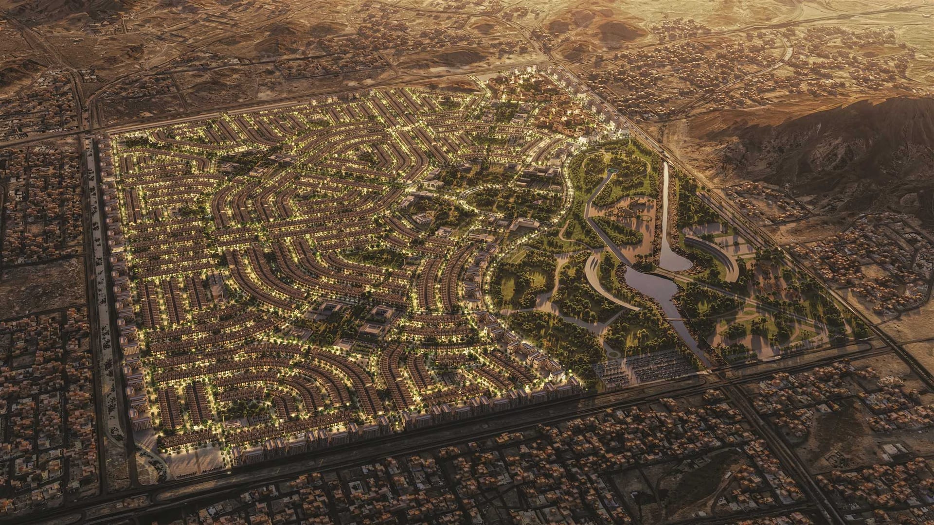 Aerial view — Aseel Al Ghoroub 2, Al Madinah