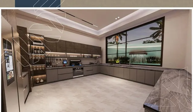Kitchen — Danyah Villas, Al Basateen