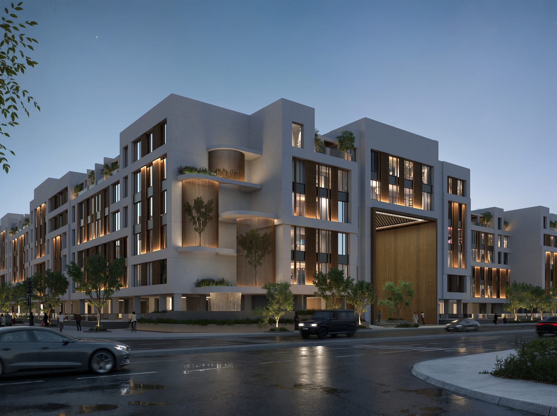 الواجهة الخارجية — داركو برايم الواجهة البحرية، الشاطئ