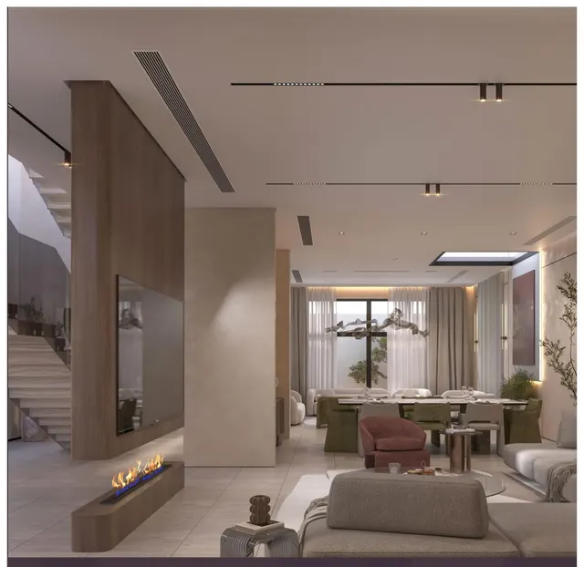 Living room — Modern Villa in Al Shati, Jeddah