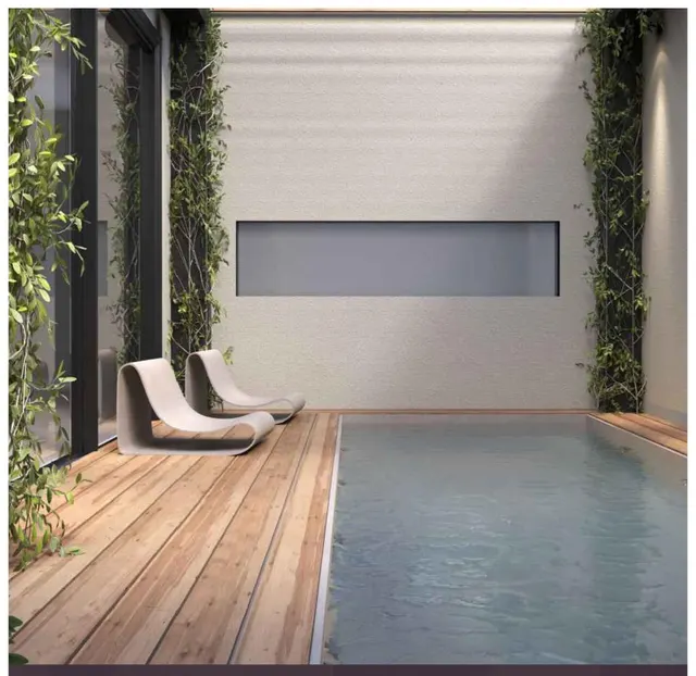 Indoor pool — Modern Villa in Al Shati, Jeddah