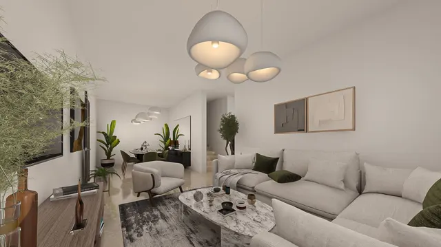 Living room — Nuzul Khayala Residences, North Jeddah