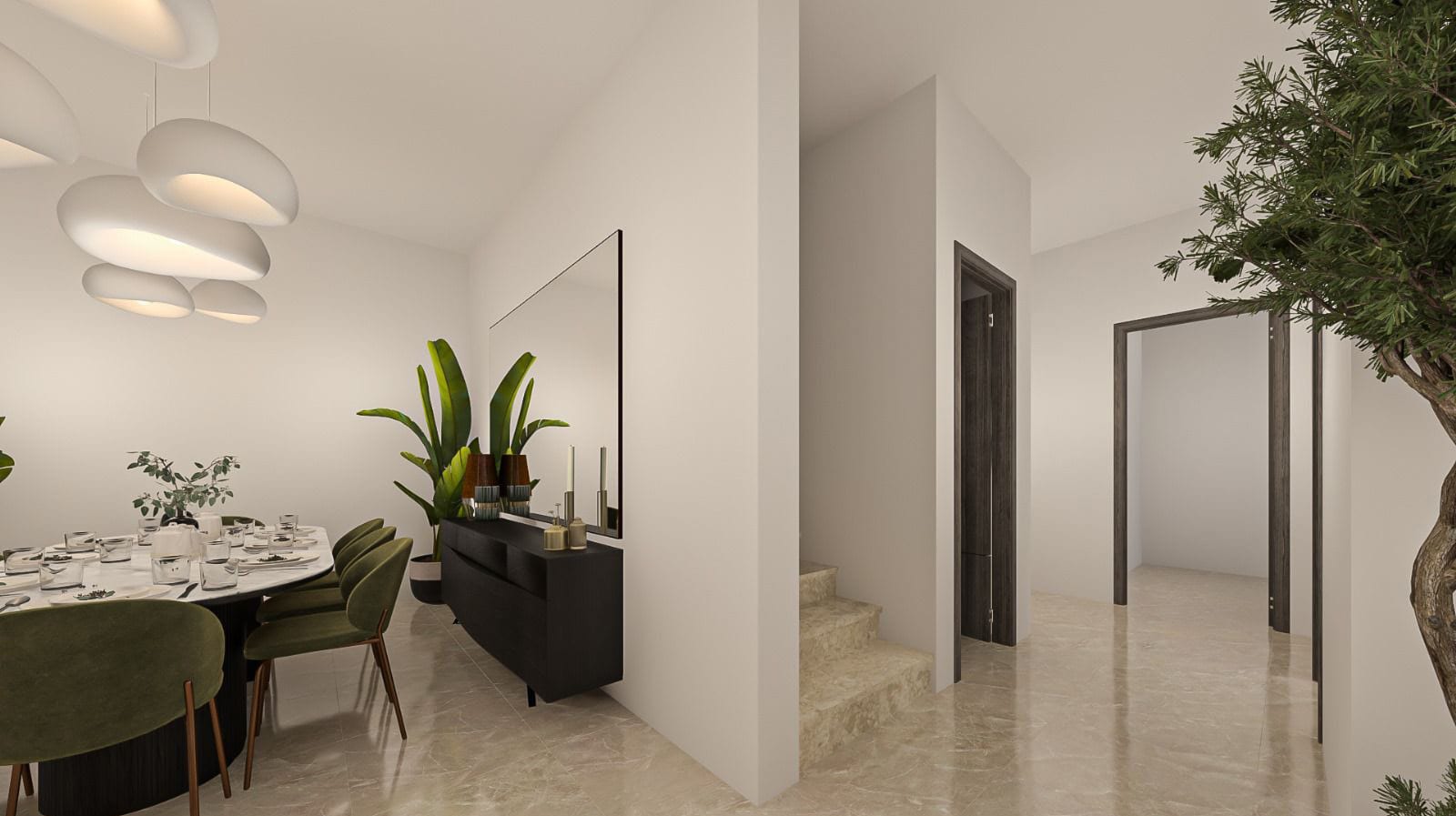 Dining room — Nuzul Khayala Residences, North Jeddah