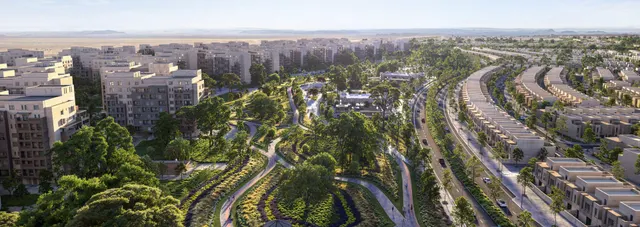 Aerial view — Wharf Destination Villas, Jeddah